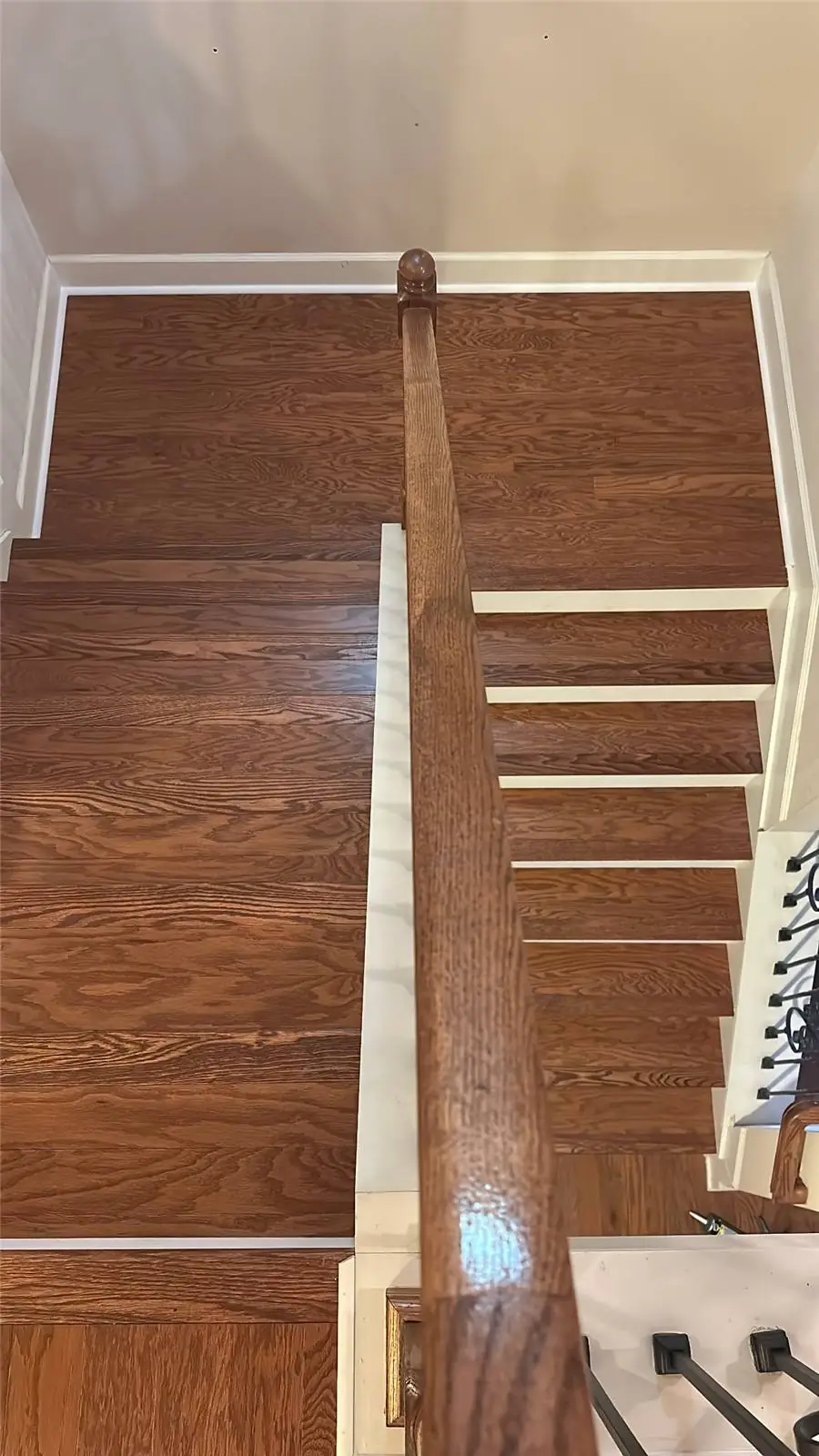 Completed flooring project